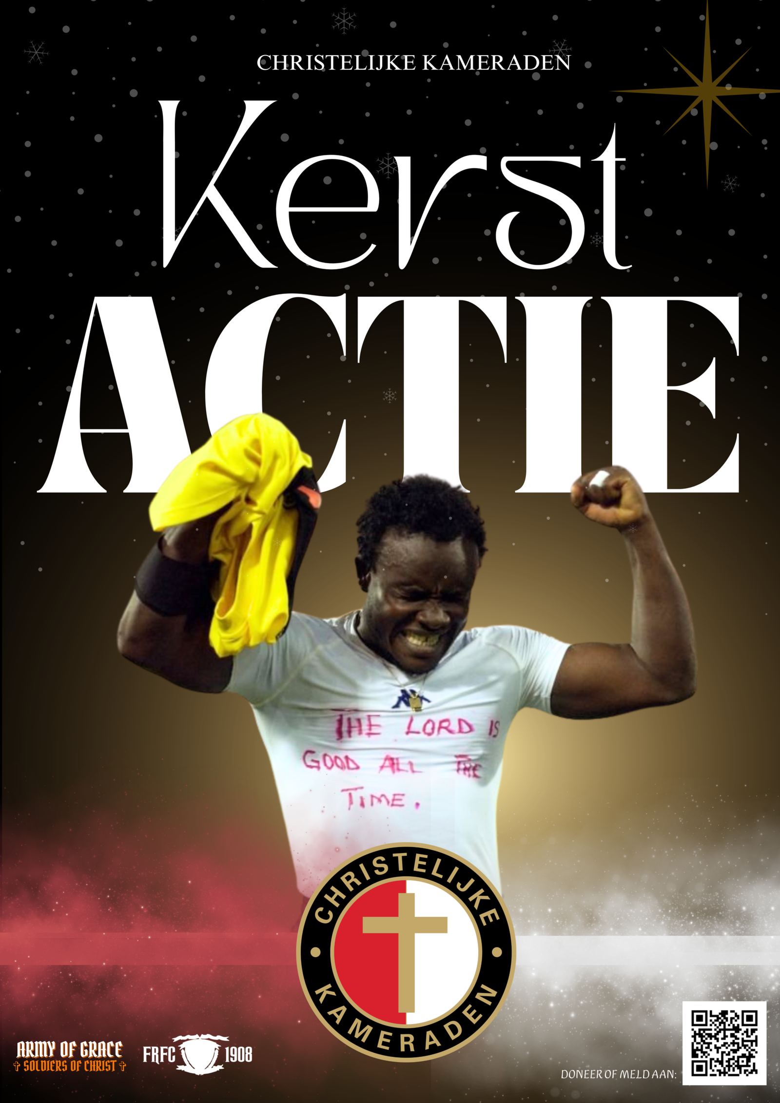 Poster Kerstactie 2026 van Christelijke Kameraden